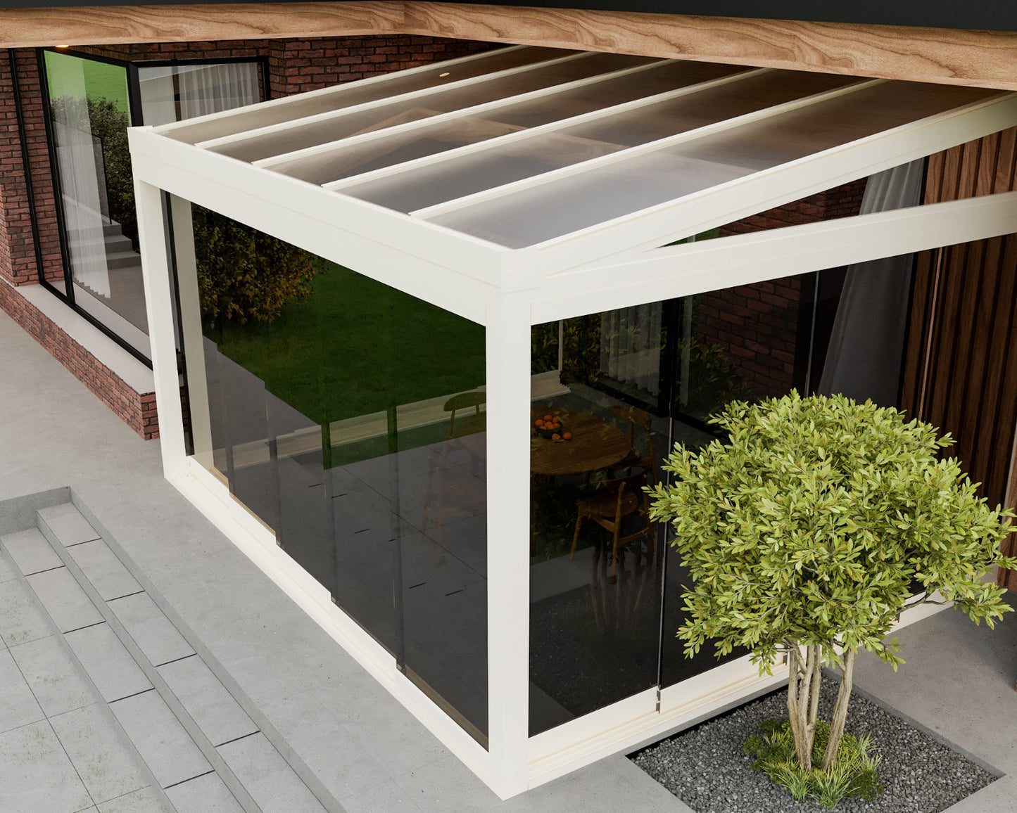 Sliding System White