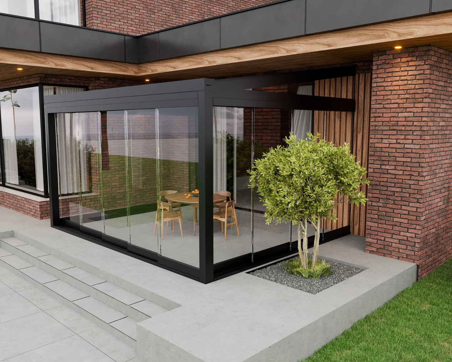 Sliding System Black