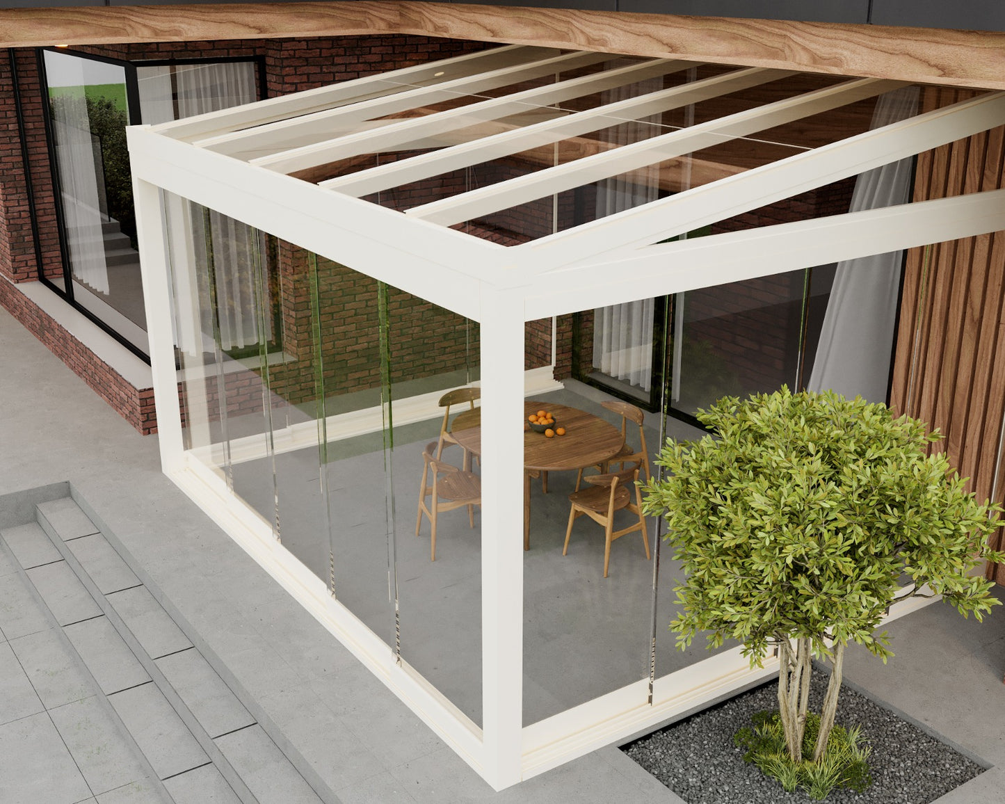 Sliding System White