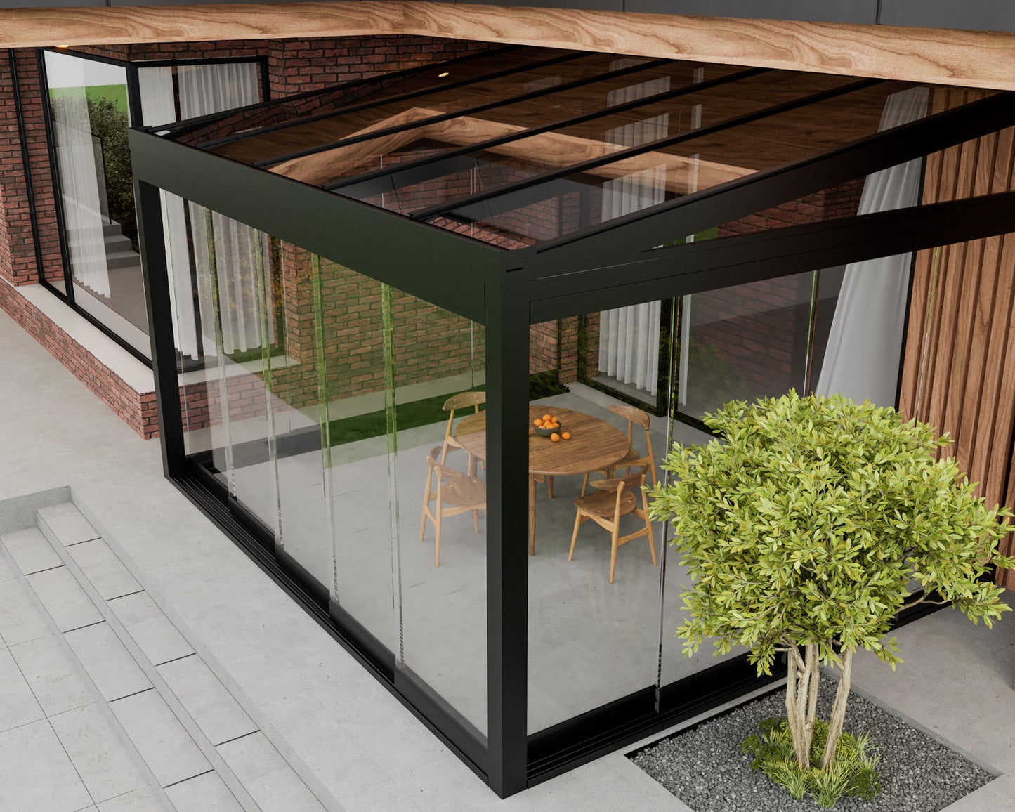 Sliding System Black