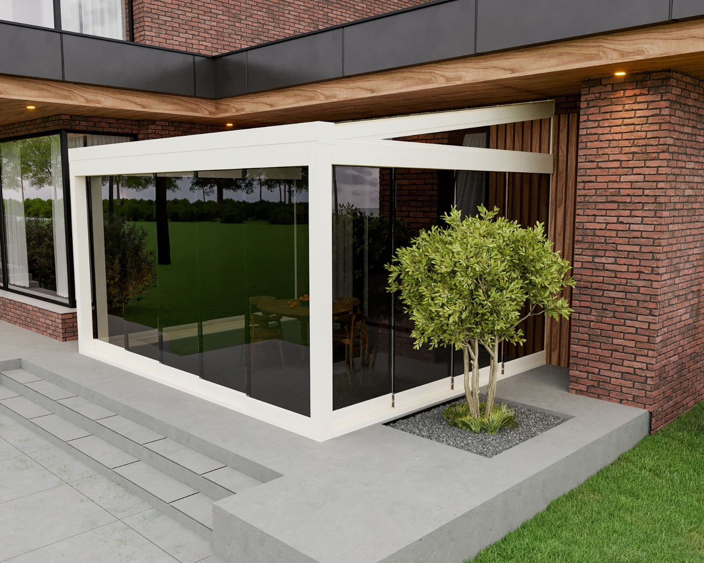 Sliding System White