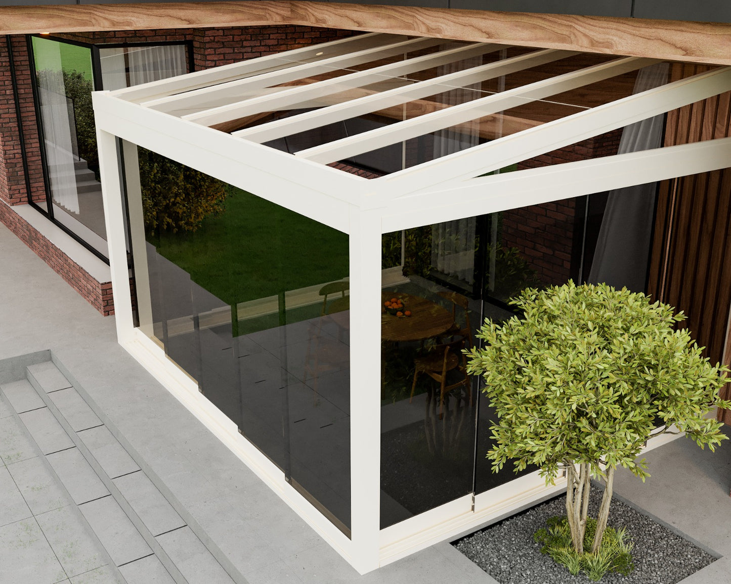 Sliding System White