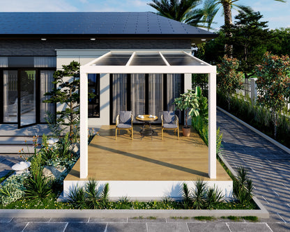 Veranda White Opal Polycarbonate