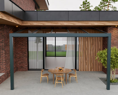Veranda Anthracite Clear Glass