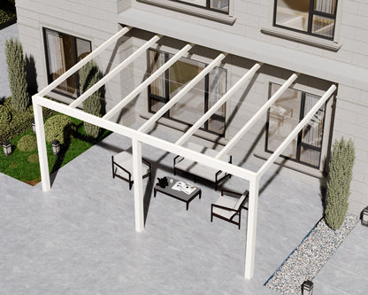 Veranda White Clear Glass