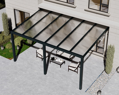 Veranda Anthracite Opal Polycarbonate