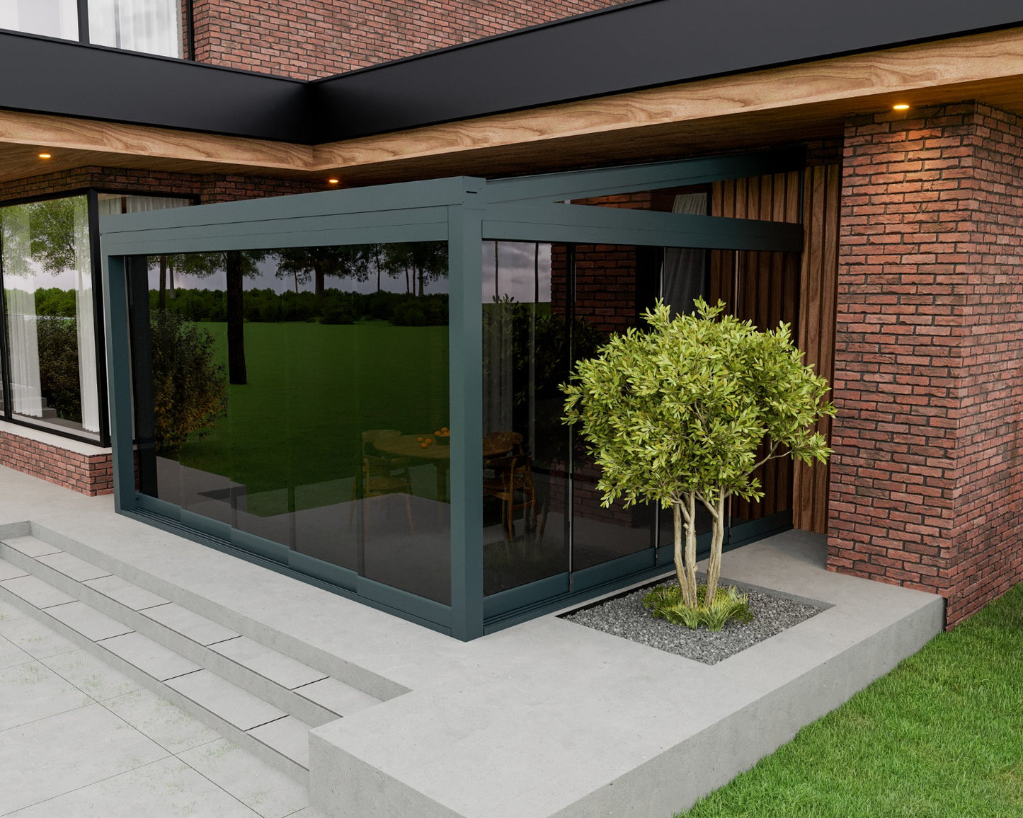 Sliding System Anthracite