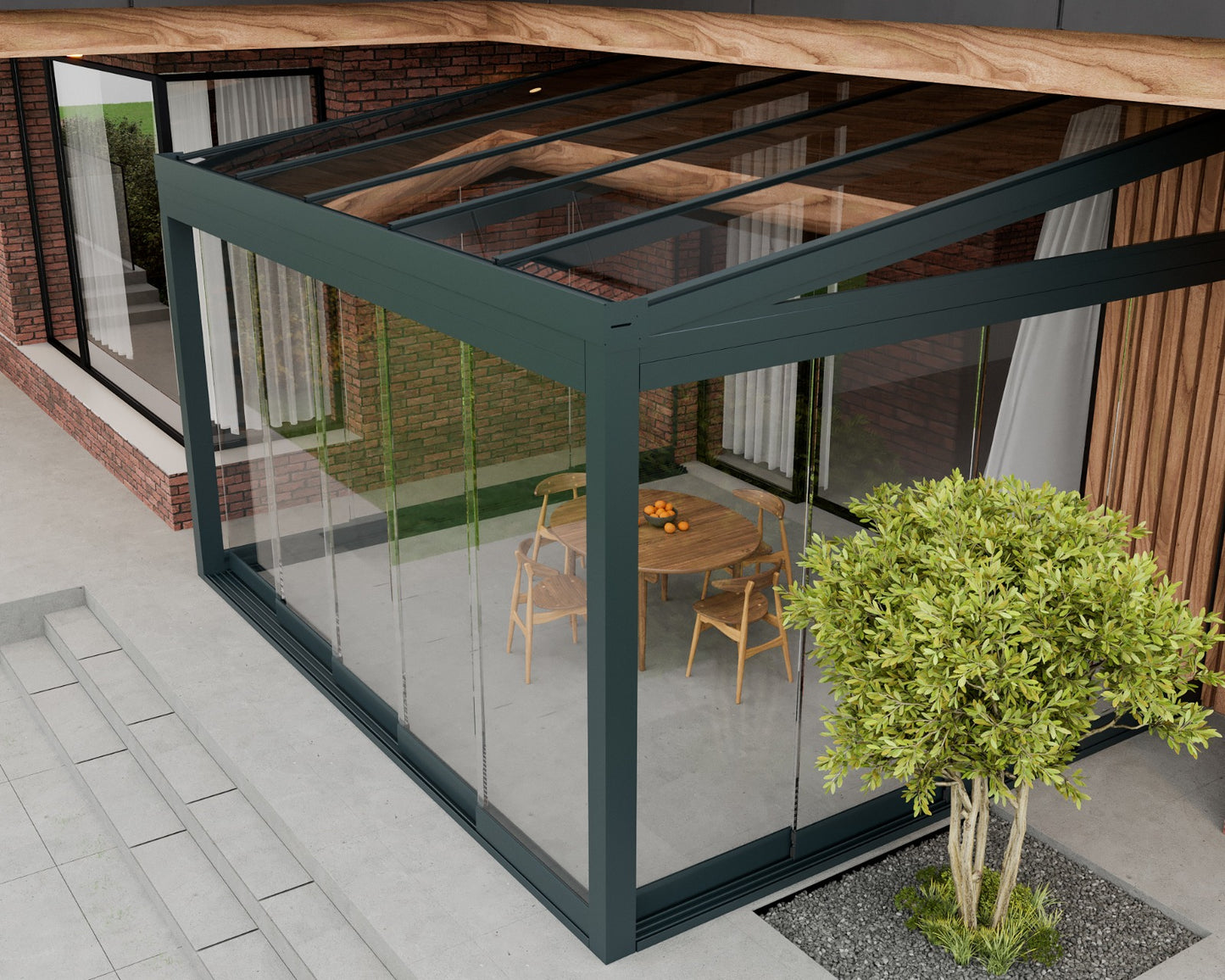 Sliding System Anthracite