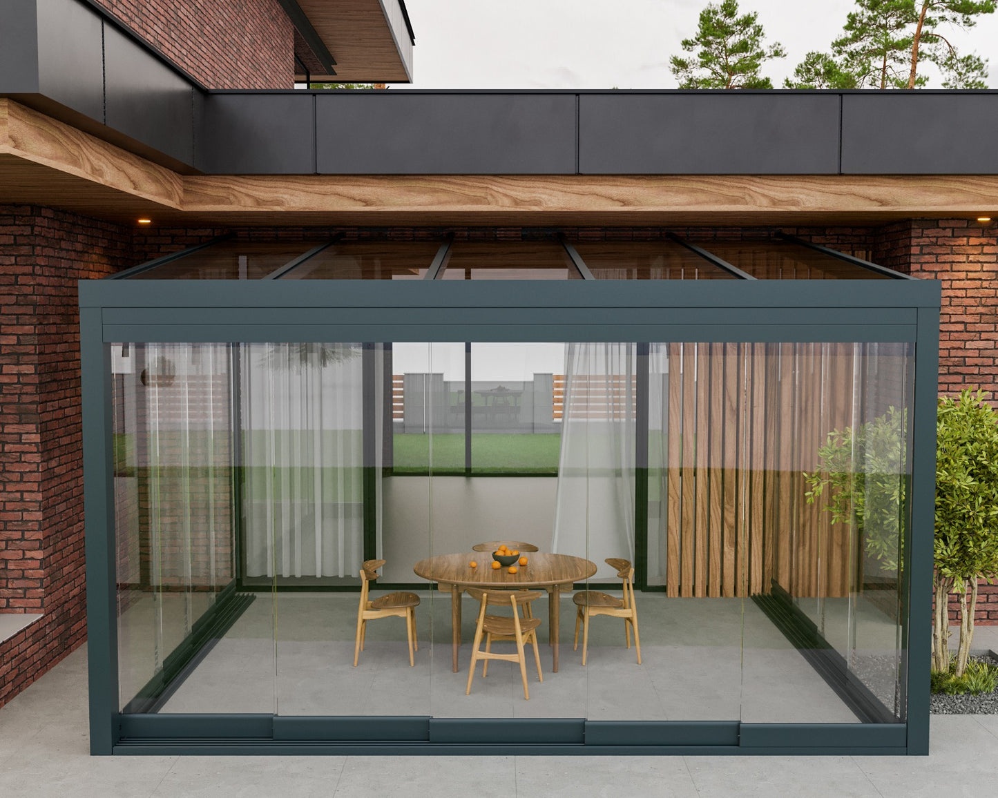 Sliding System Anthracite